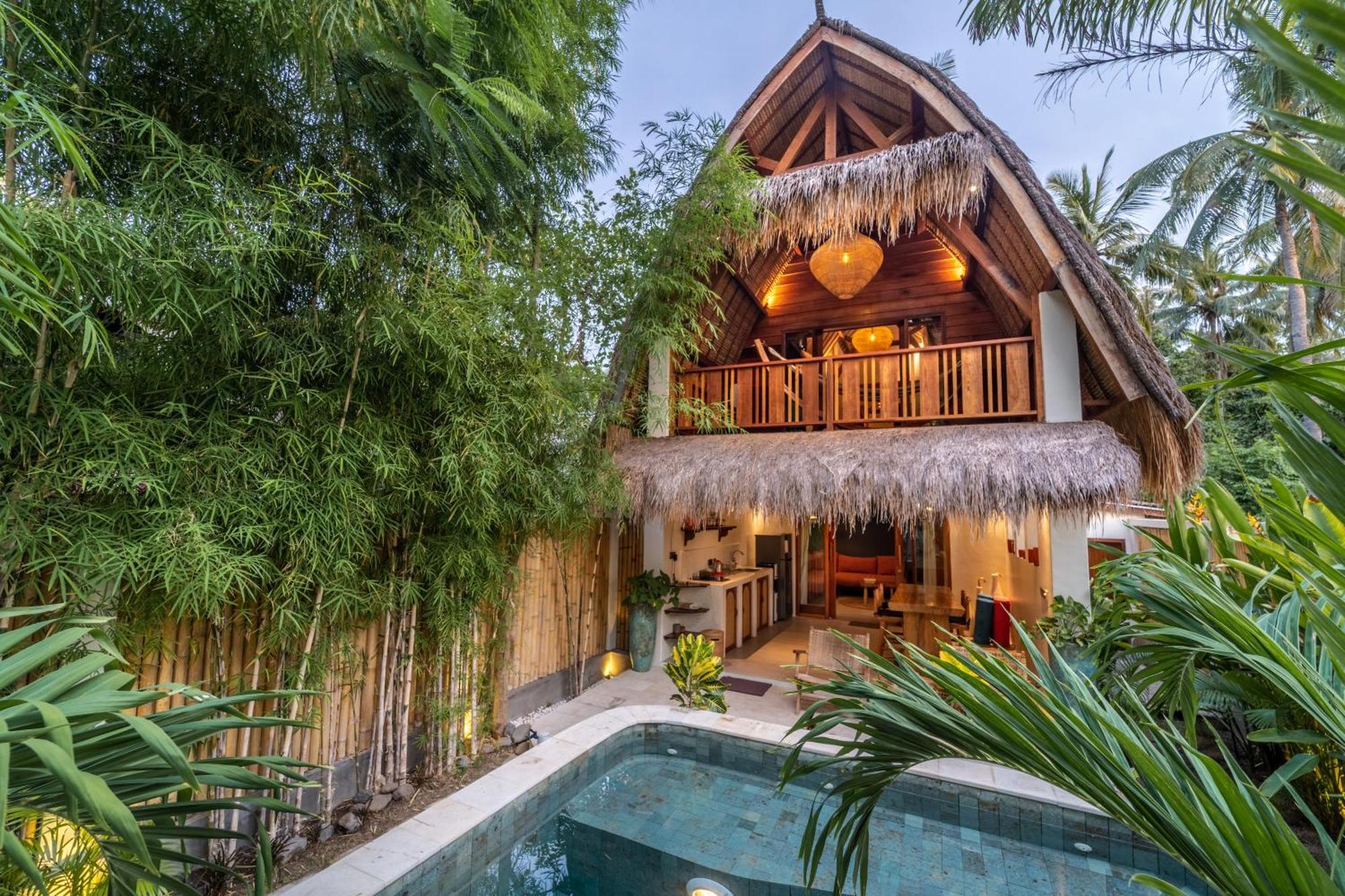 La Villa Loca Gili Air Exteriér fotografie